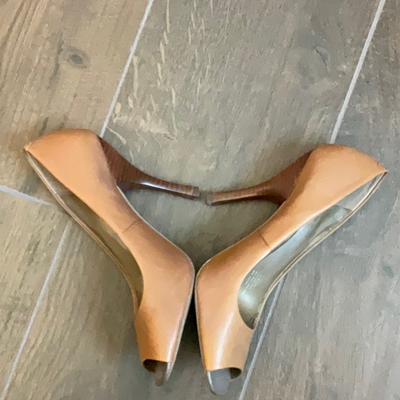 BCBGirls Peep Toe Heels - Picture 2 of 5